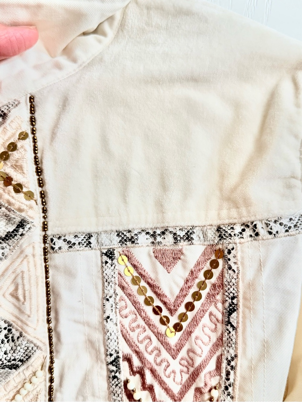 Boston Proper Embroidered Jacket - Picture 10 of 14